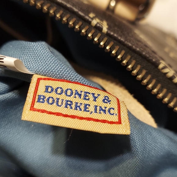 Amazon.com: Dooney & Bourke Handbag, Monogram Domed Satchel  Dooney & Bourke monogram satchel
